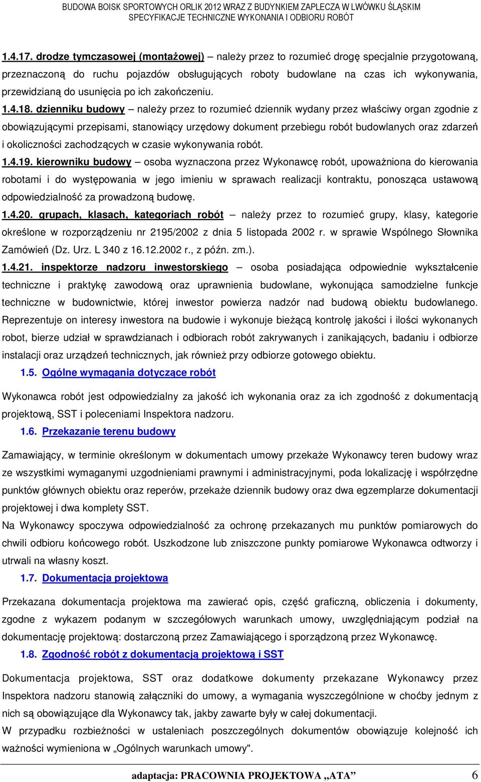 usunięcia po ich zakończeniu. 1.4.18.