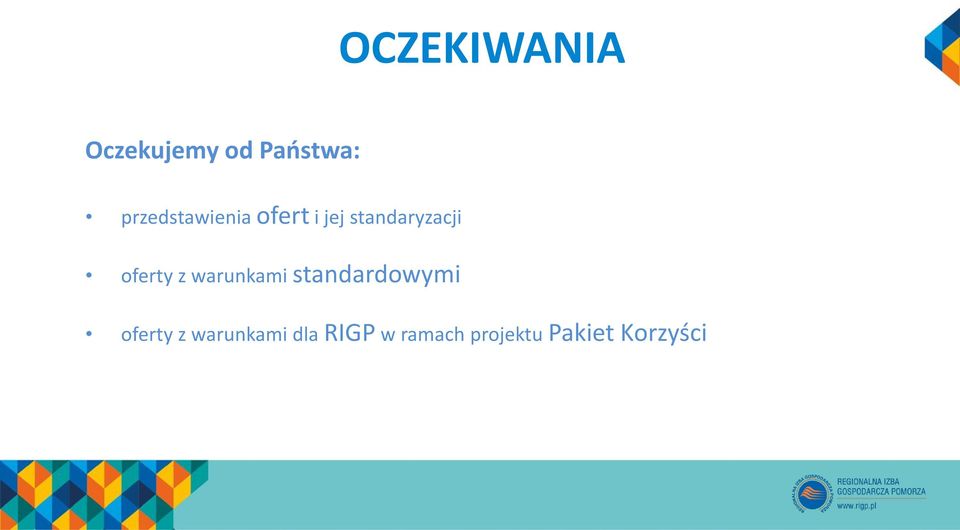 oferty z warunkami standardowymi oferty z