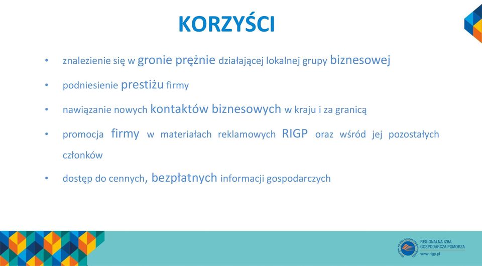 biznesowych w kraju i za granicą promocja firmy w materiałach reklamowych