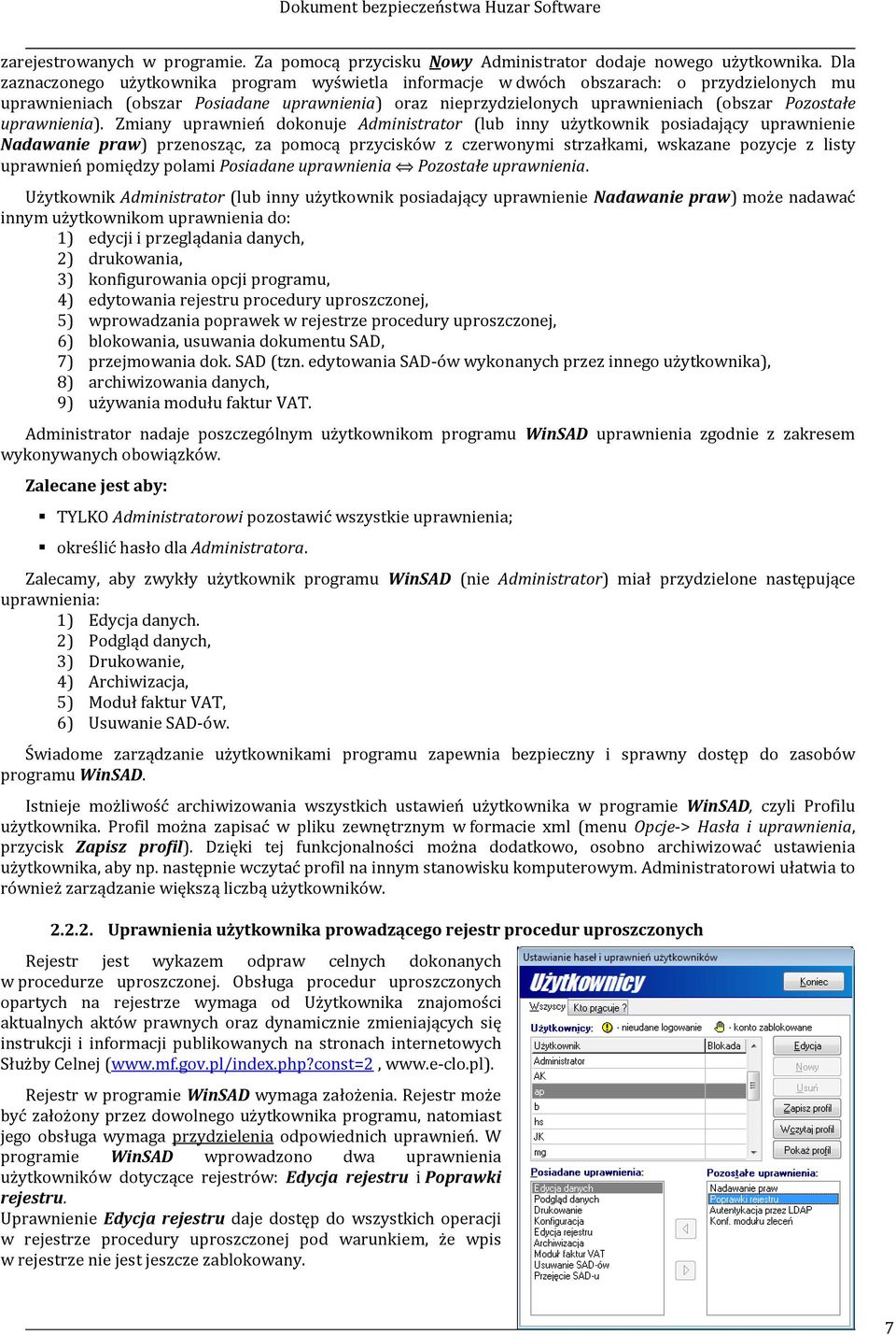 uprawnienia).
