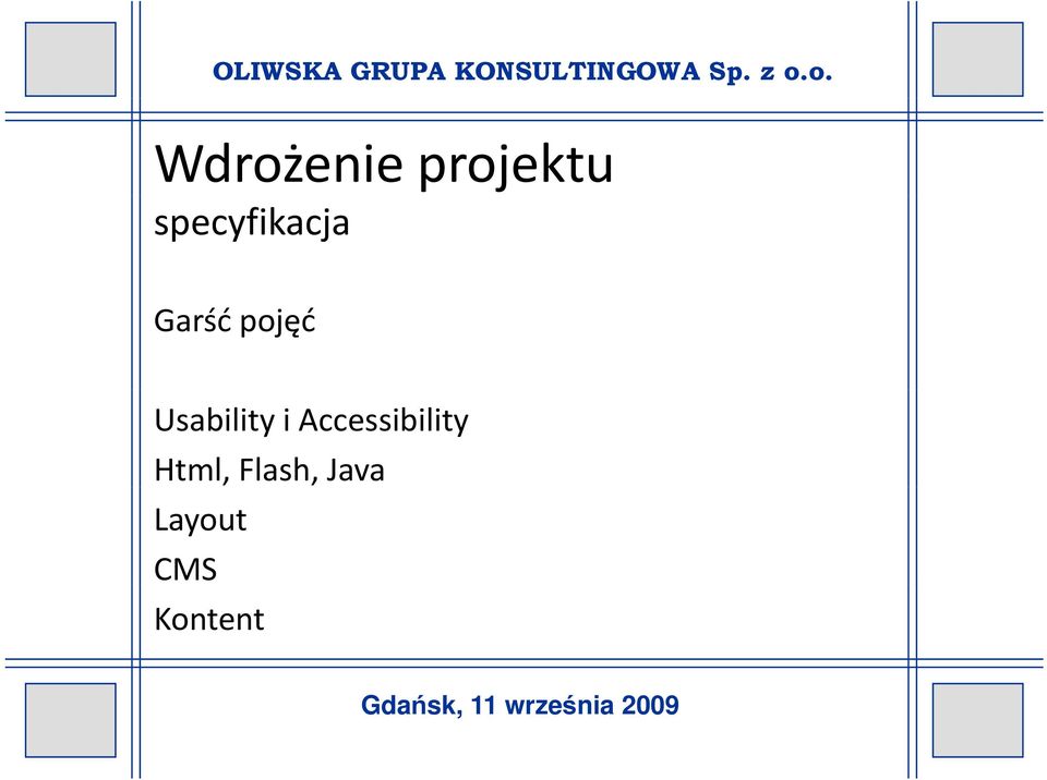 Usability i Accessibility