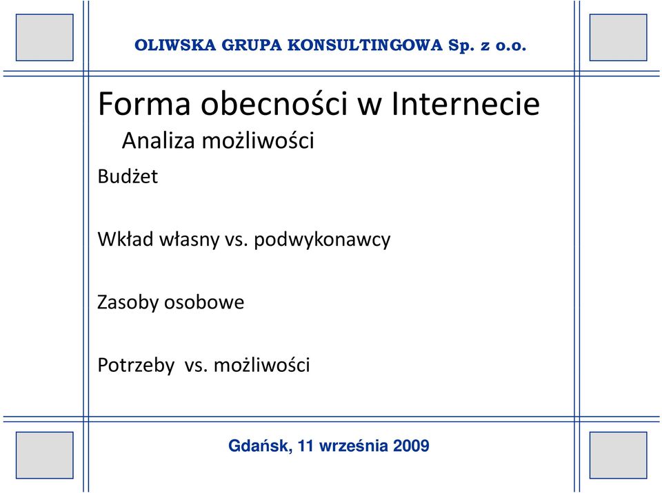 własny vs.