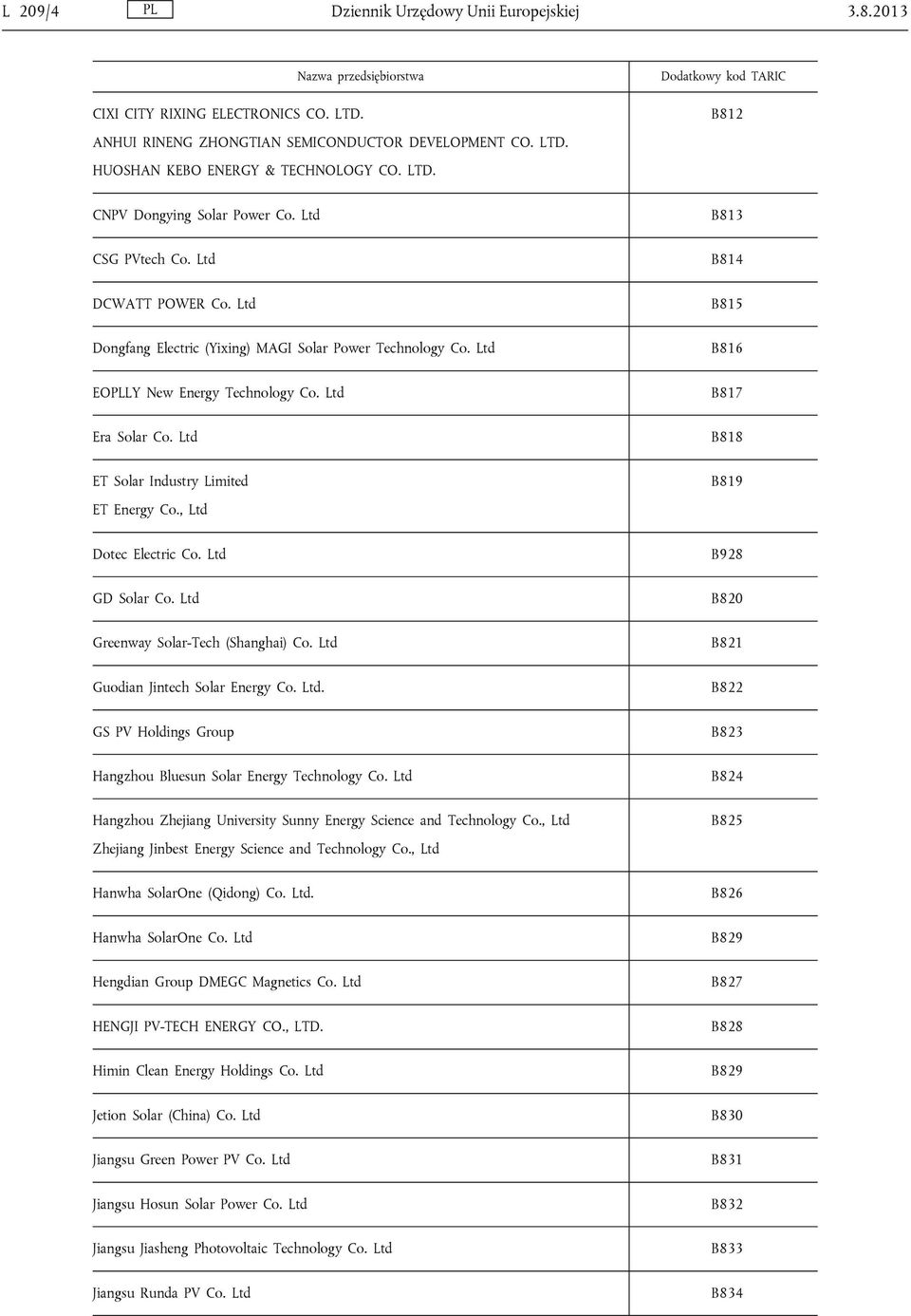 HUOSHAN KEBO ENERGY & TECHNOLOGY CO. LTD.