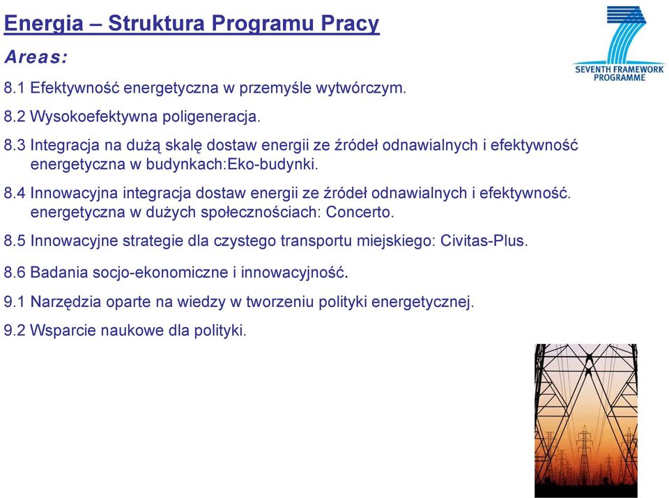 2 Wysokoefektywna poligeneracja. 8.