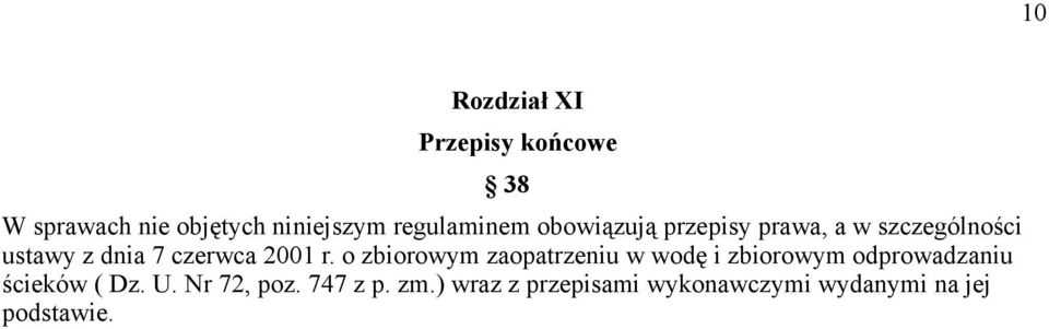 czerwca 2001 r.