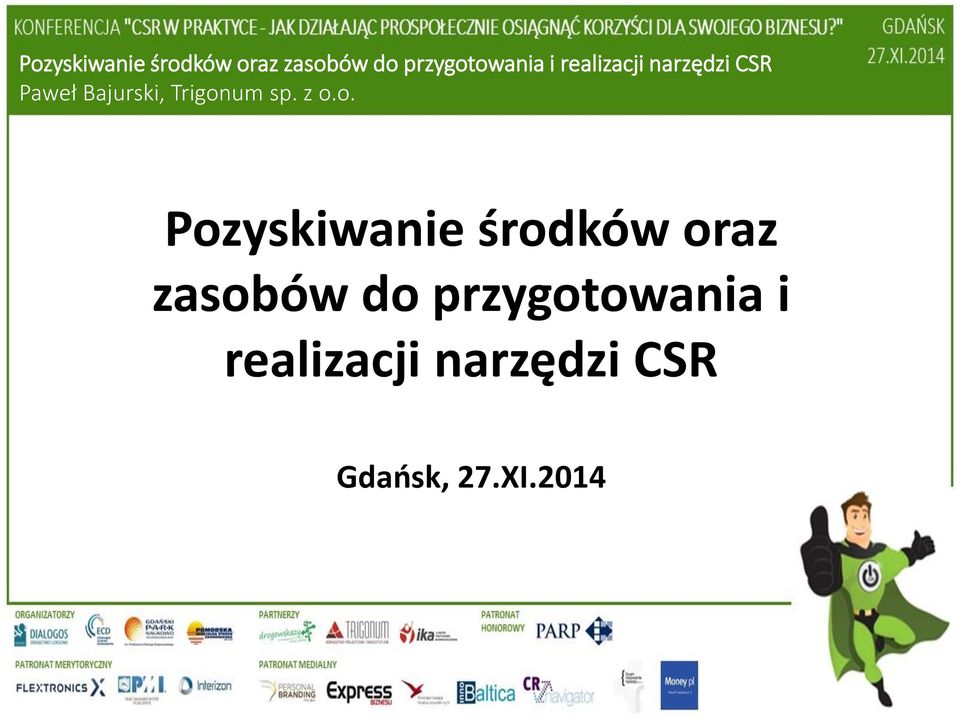 przygotowania i