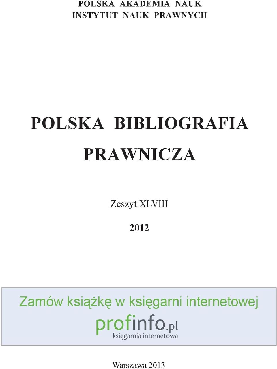 POLSKA BIBLIOGRAFIA