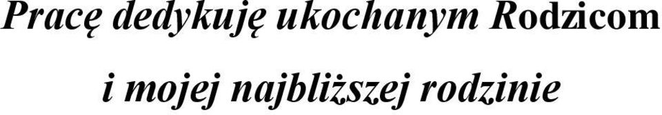 Rodzicom i