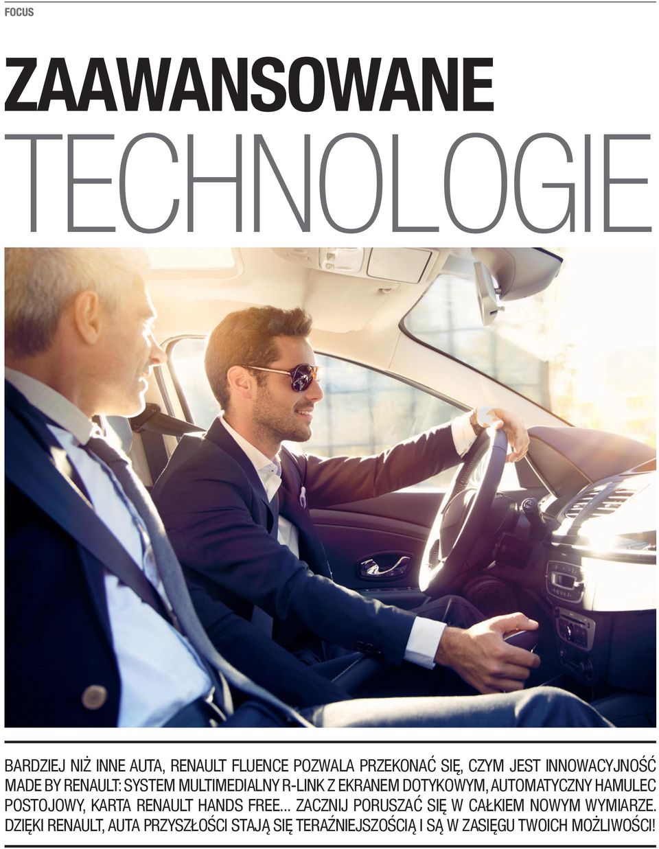 AUTOMATYCZNY HAMULEC POSTOJOWY, KARTA RENAULT HANDS FREE.