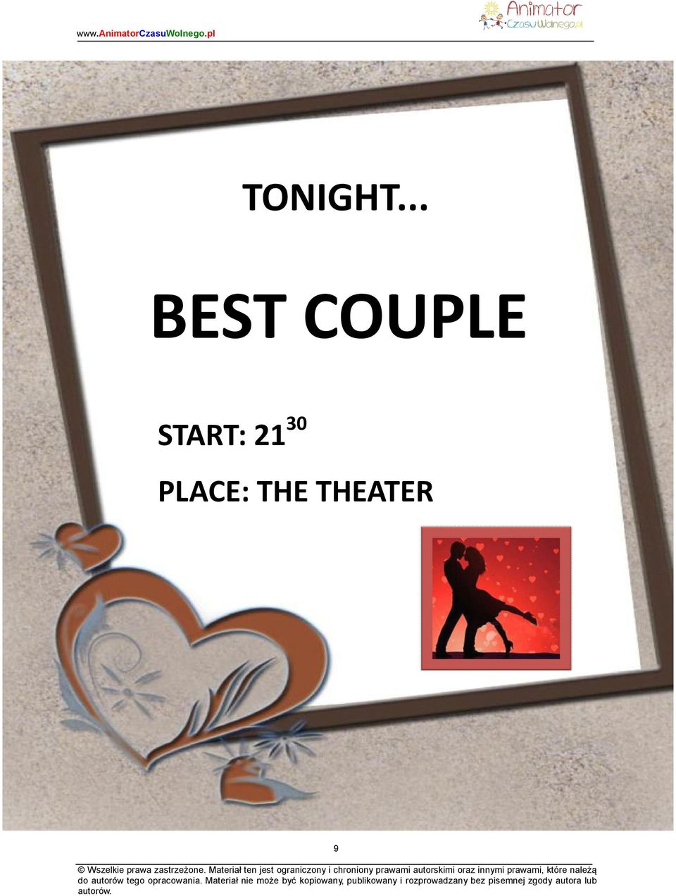 COUPLE START: