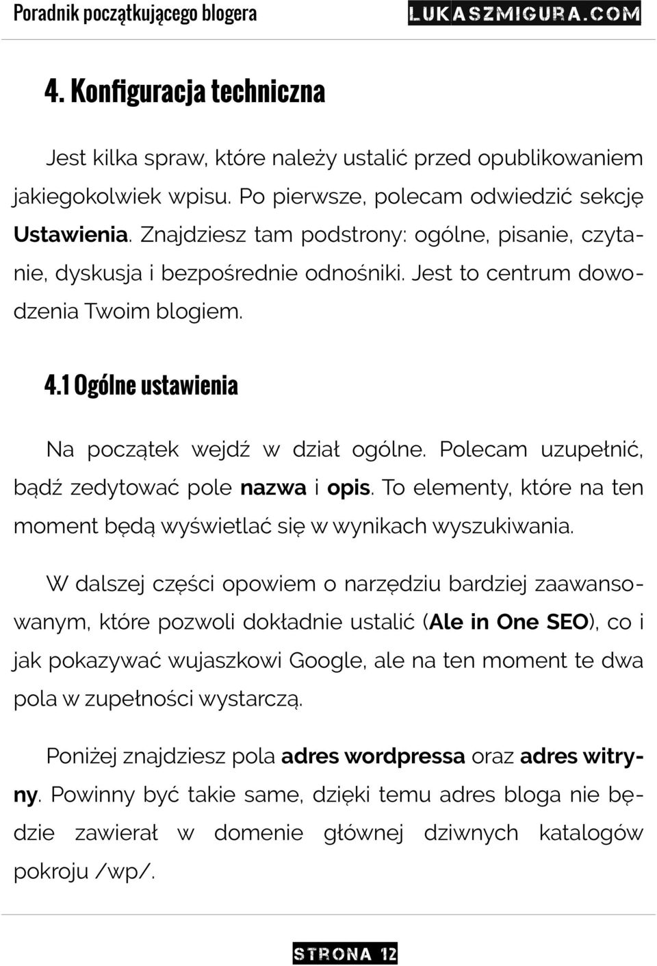 Polecam uzupełnić, bądź zedytować pole nazwa i opis. To elementy, które na ten moment będą wyświetlać się w wynikach wyszukiwania.