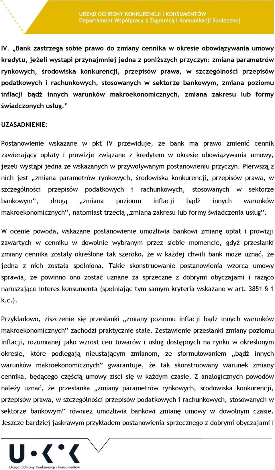 świadczonych usług.