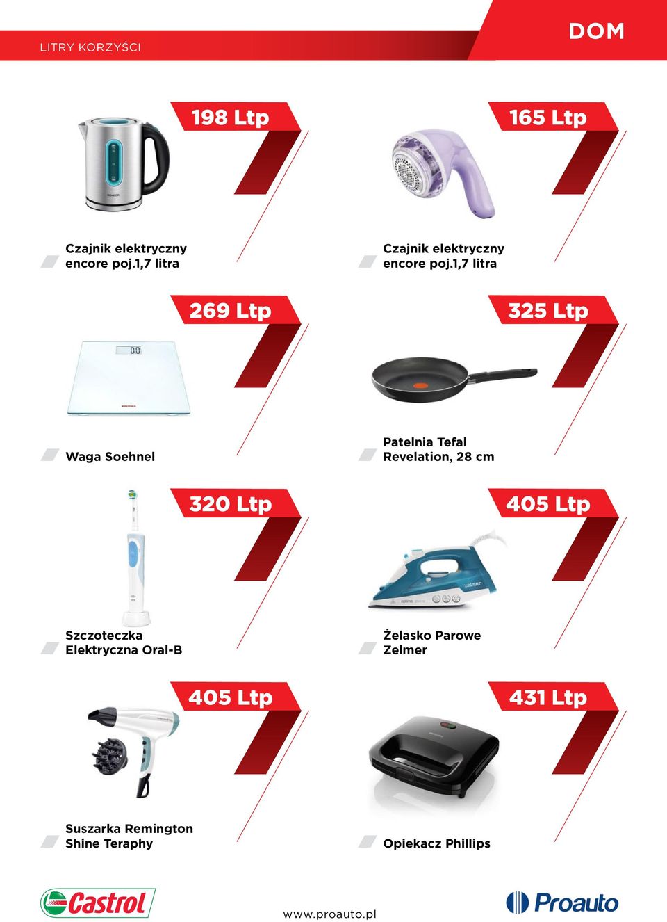 1,7 litra 269 Ltp 325 Ltp Waga Soehnel Patelnia Tefal Revelation, 28 cm