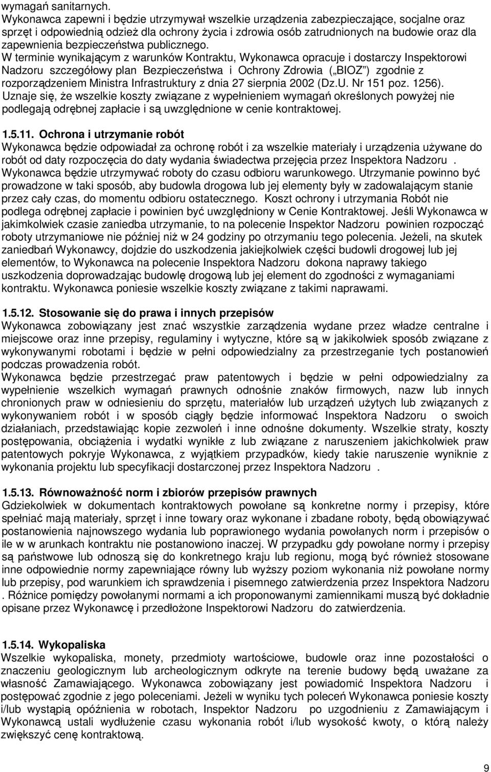 bezpieczeństwa publicznego.