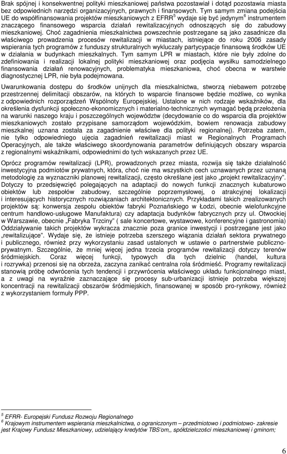 zabudowy mieszkaniowej.