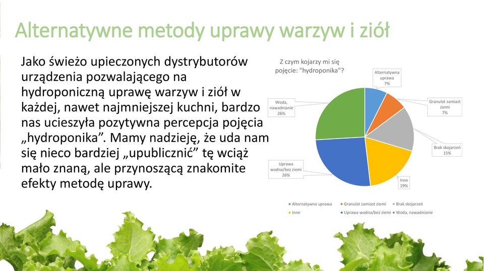 Mamy nadzieję, że uda nam się nieco bardziej upublicznić tę wciąż mało znaną, ale przynoszącą znakomite efekty metodę uprawy.