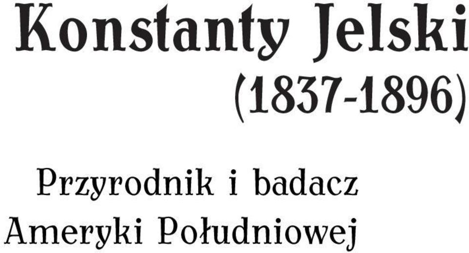 Przyrodnik i