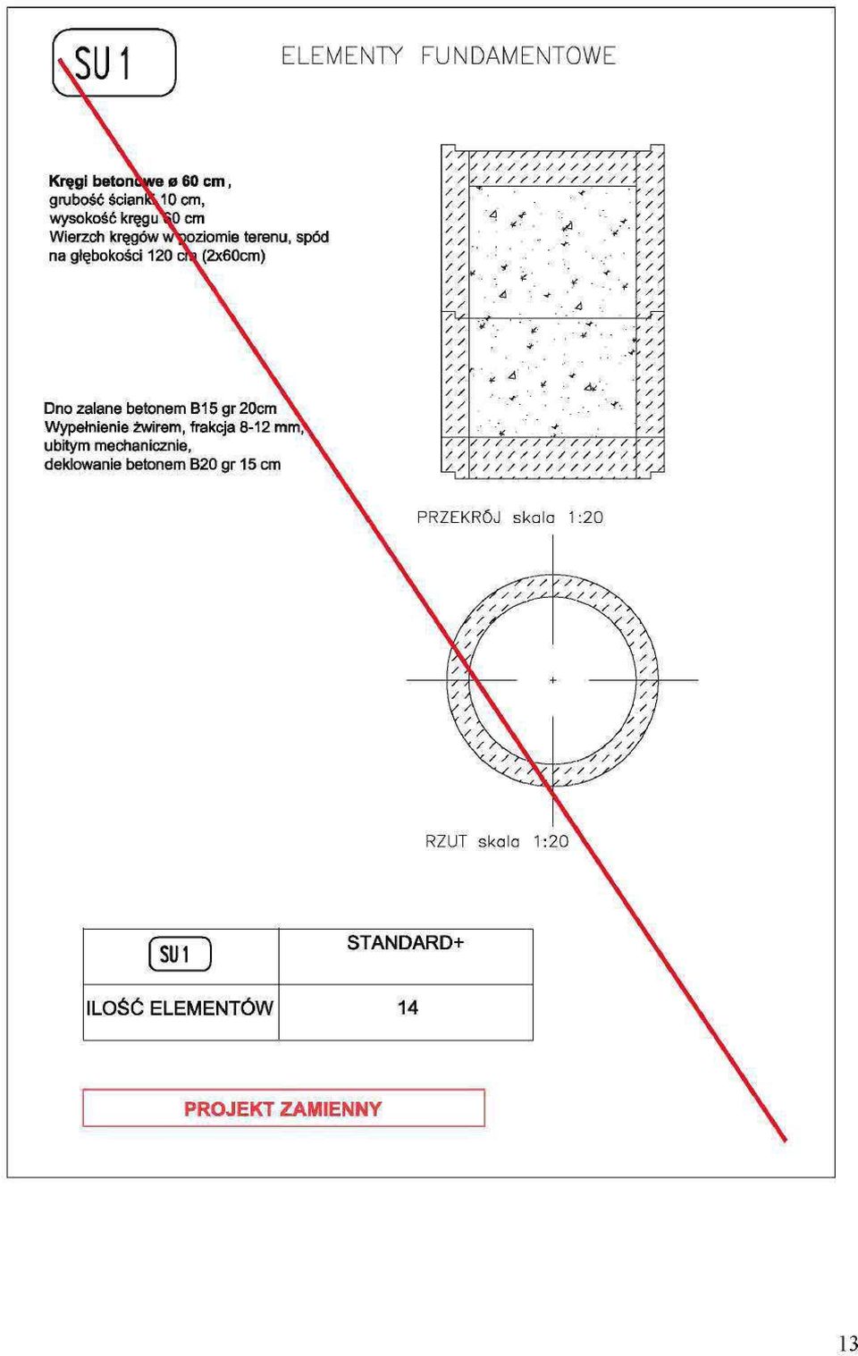 mechanicznie, deklowanle betonem B20 gr 15 cm / s / s / s f / TU / i> / s / ś f / /_/ /////////////, /////>;///////.
