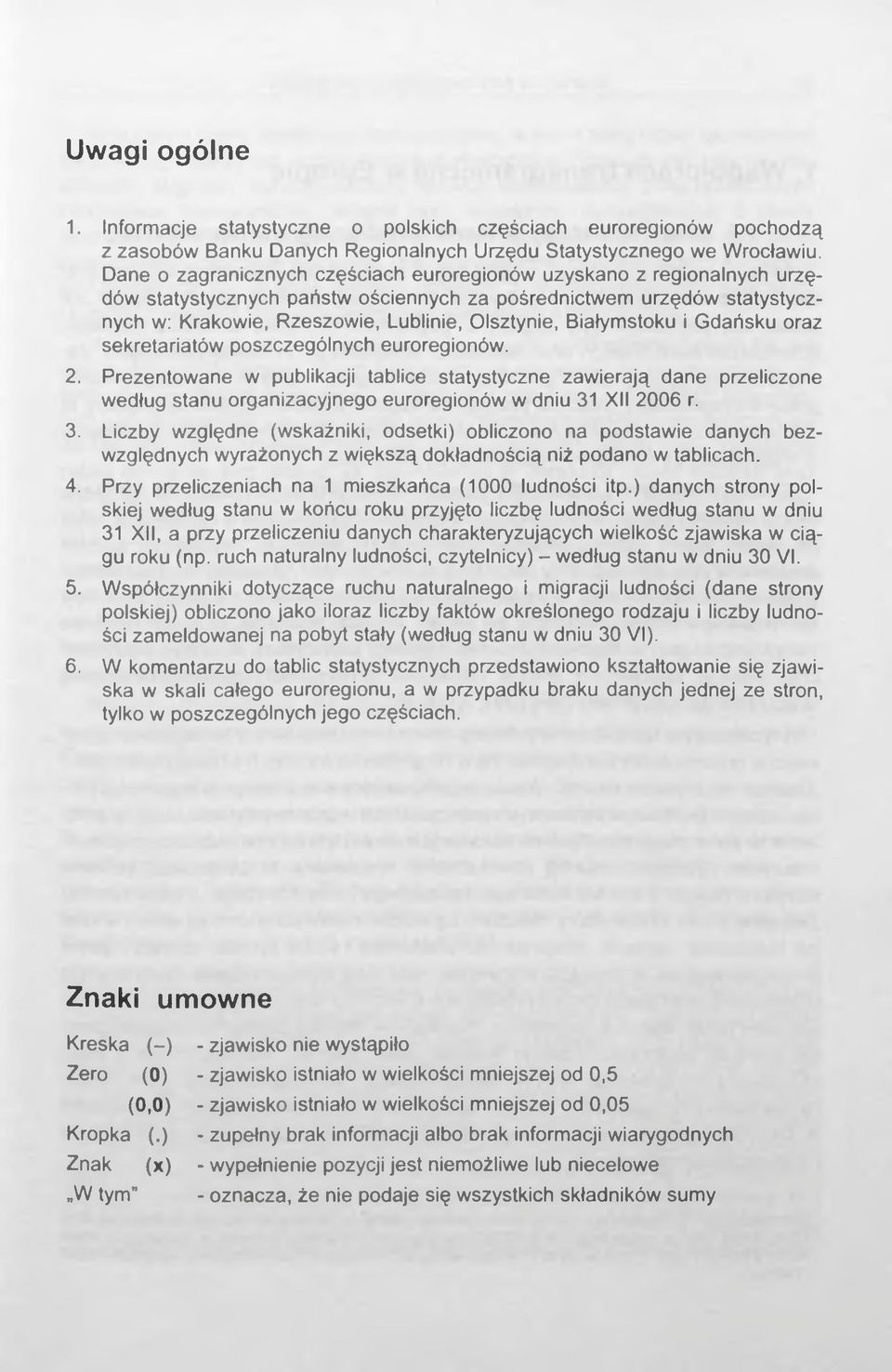Białymstoku i Gdańsku oraz sekretariatów poszczególnych euroregionów. 2.