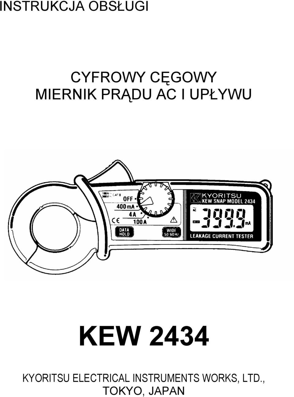 UPŁYWU KEW 2434 KYORITSU