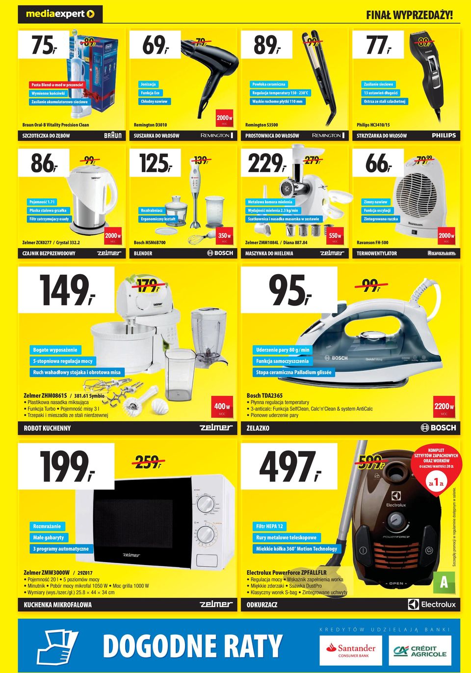 110 mm Ostrza ze stali szlachetnej Braun Oral-B itality Precision Clean Remington D3010 2000 W Remington S3500 Philips HC3410/15 SZCZOTECZK DO Z BÓW SUSZRK DO WŁOSÓW PROSTOWNIC DO WŁOSÓW STRZYŻRK DO