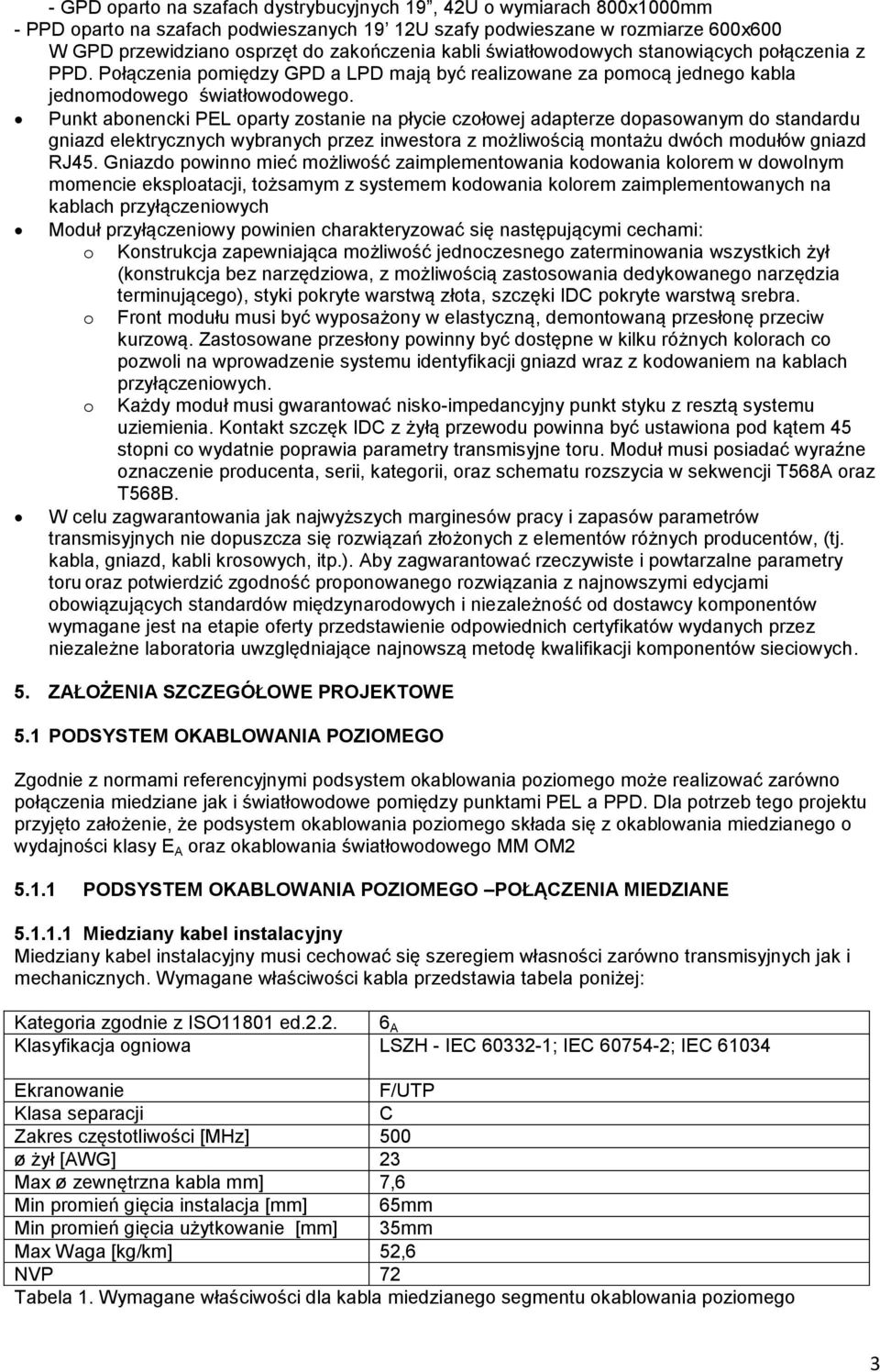Punkt abonencki PEL oparty zostanie na płycie czołowej adapterze dopasowanym do standardu gniazd elektrycznych wybranych przez inwestora z możliwością montażu dwóch modułów gniazd RJ45.