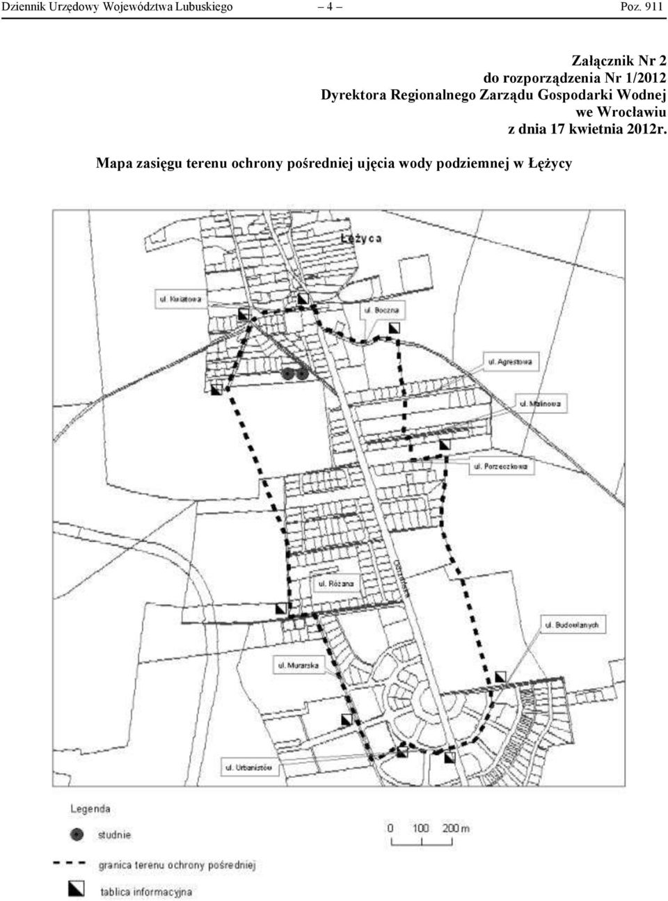 911 Załącznik Nr 2 Mapa zasięgu