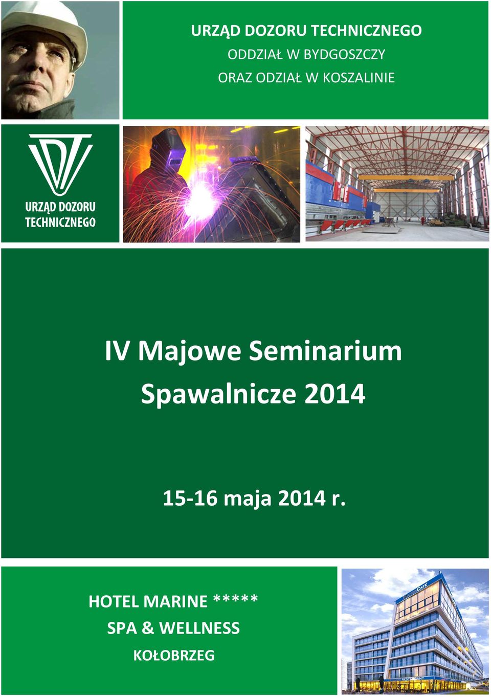 Majowe Seminarium Spawalnicze 2014 15-16