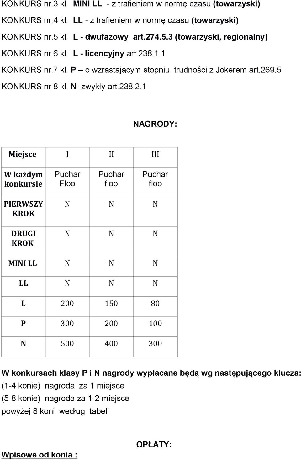 5 KONKURS nr 8 kl. N- zwykły art.23