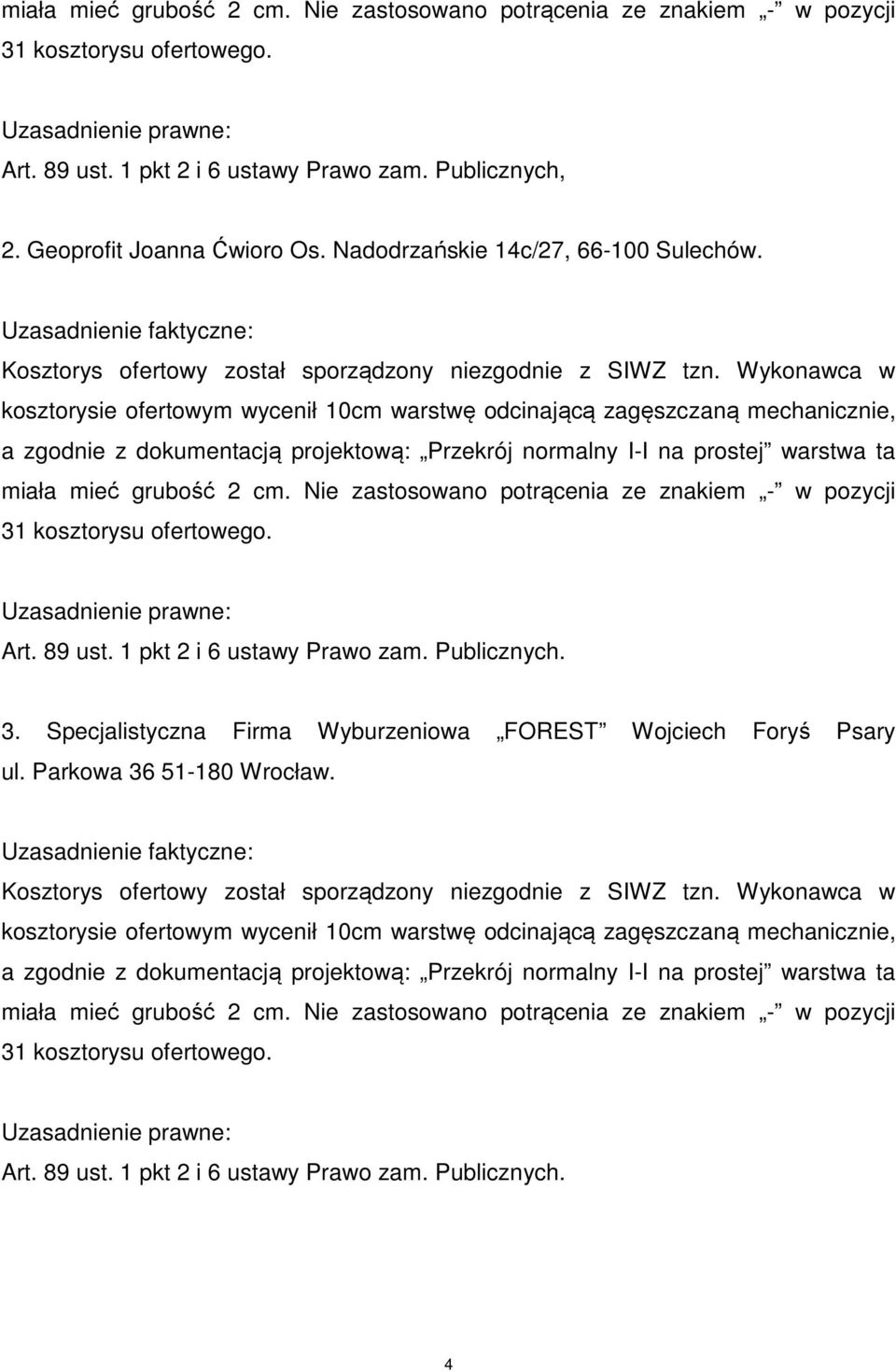 Nadodrzańskie 14c/27, 66-100 Sulechów. 3.