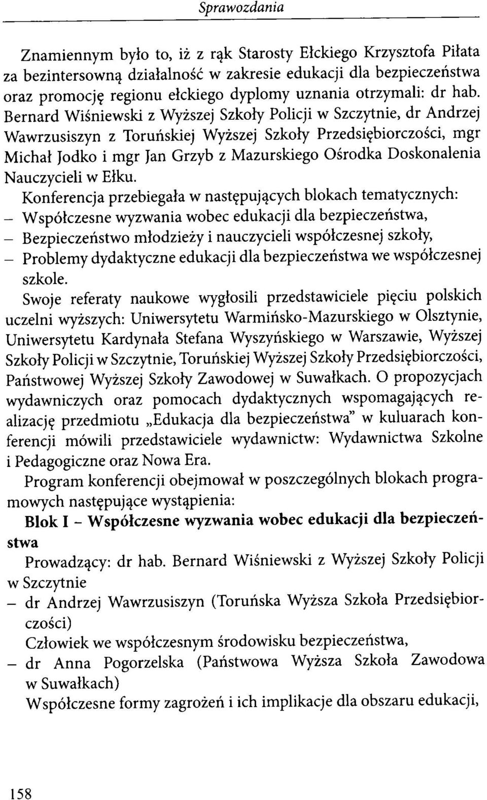 Nauczycieli w Ełku.