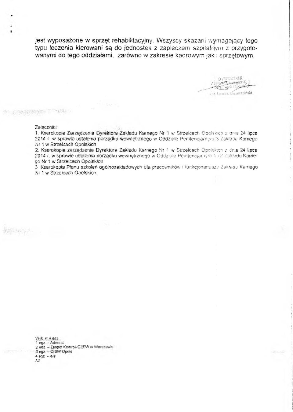 Załączniki: J ;y: 1.