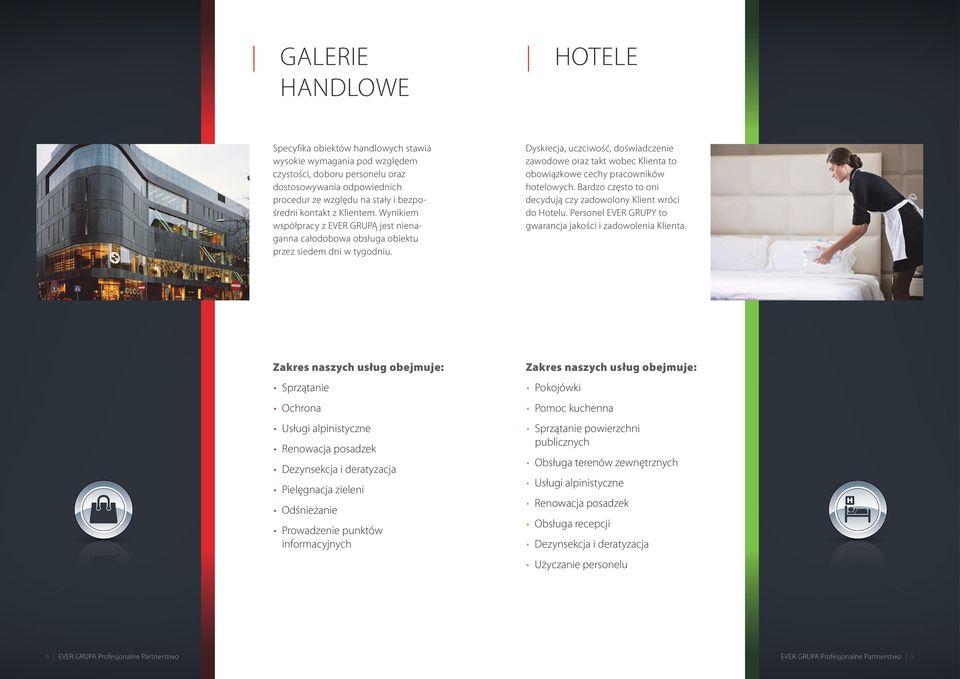 Dyskrecja, uczciwość, doświadczenie zawodowe oraz takt wobec Klienta to obowiązkowe cechy pracowników hotelowych. Bardzo często to oni decydują czy zadowolony Klient wróci do Hotelu.