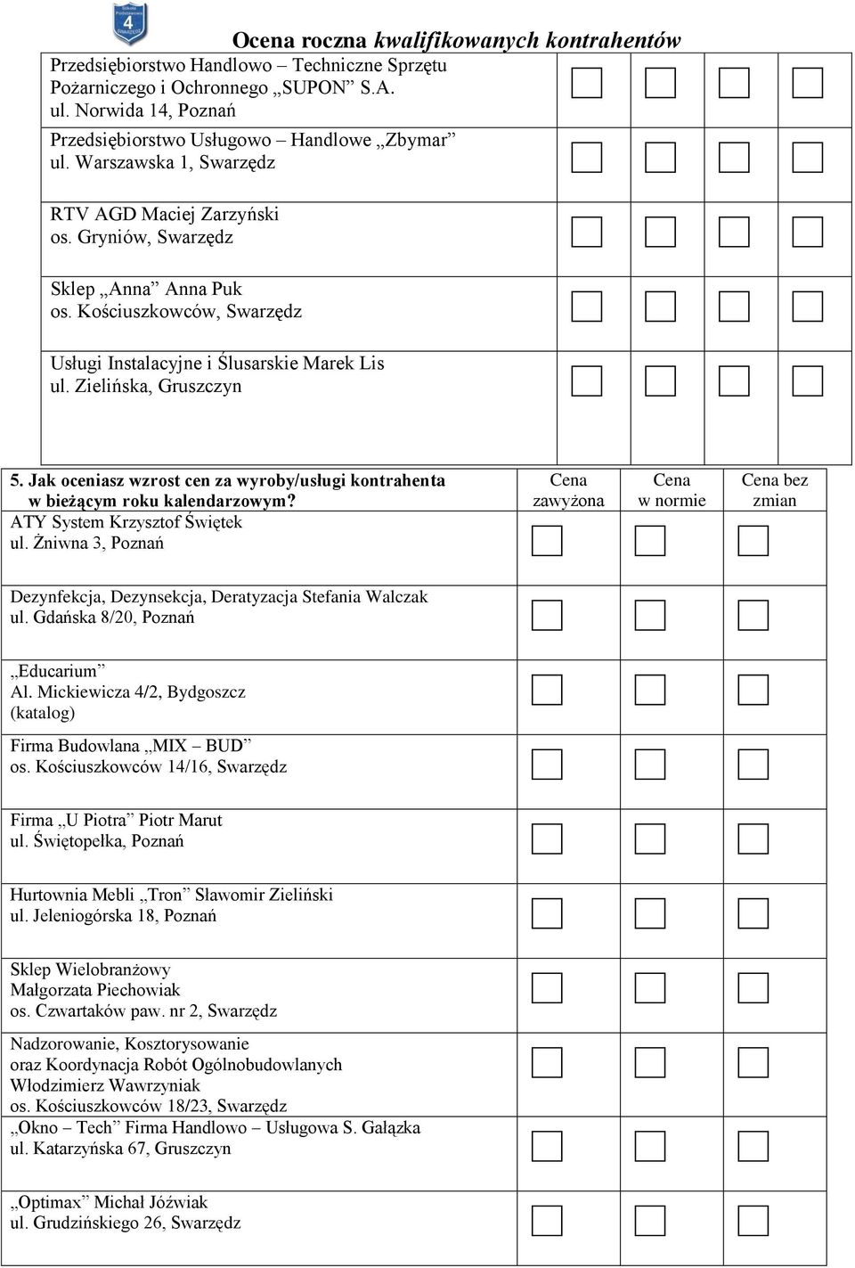 bieżącym roku kalendarzowym?