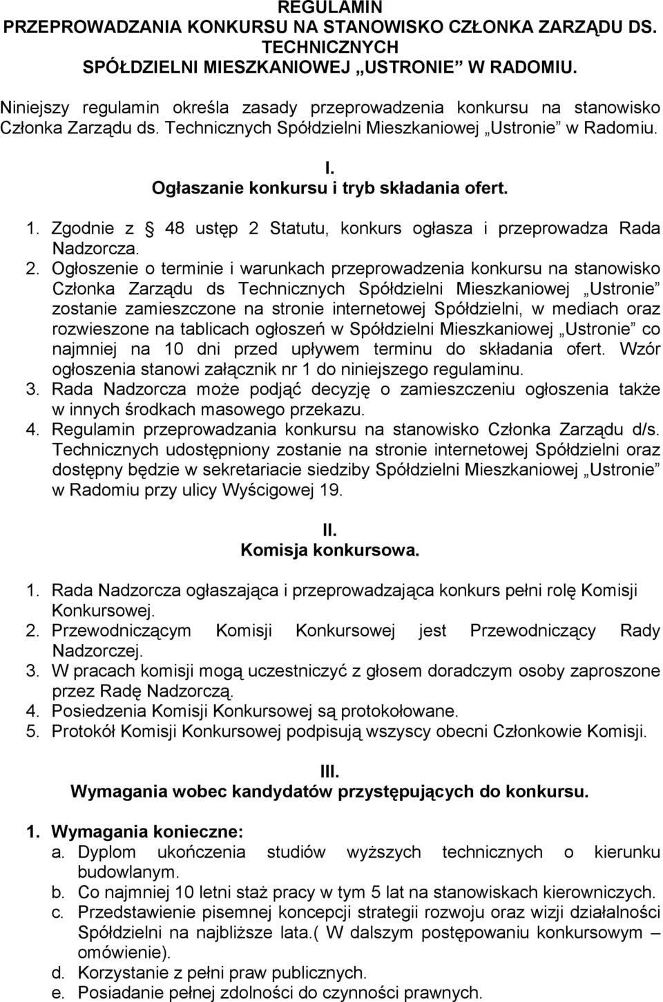 1. Zgodnie z 48 ustęp 2 