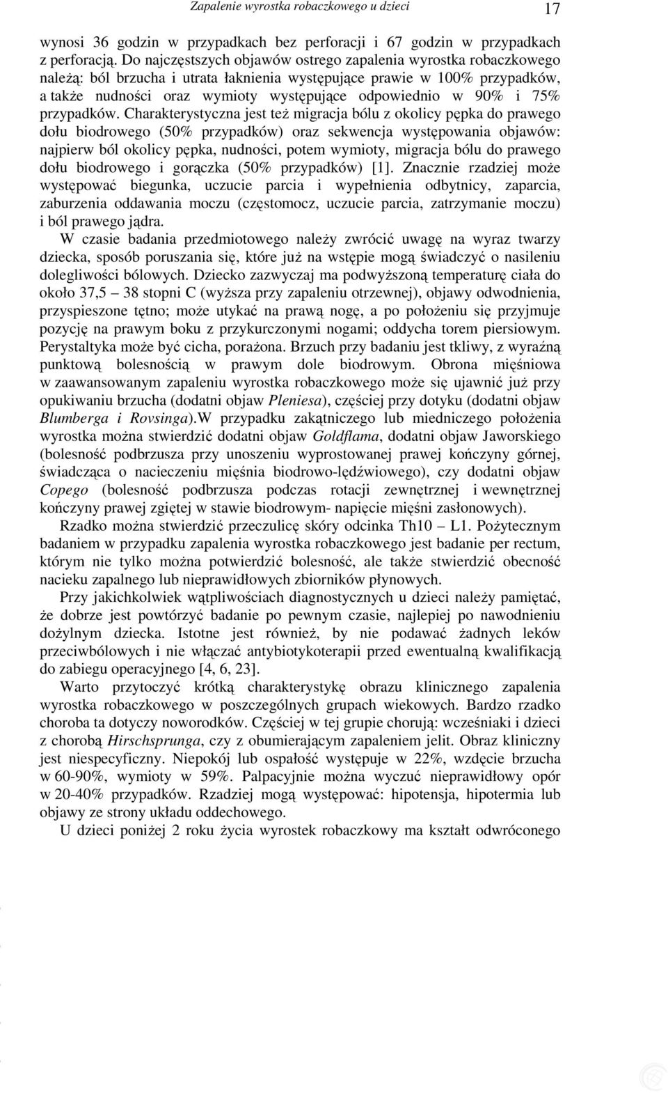 90% i 75% przypadków.