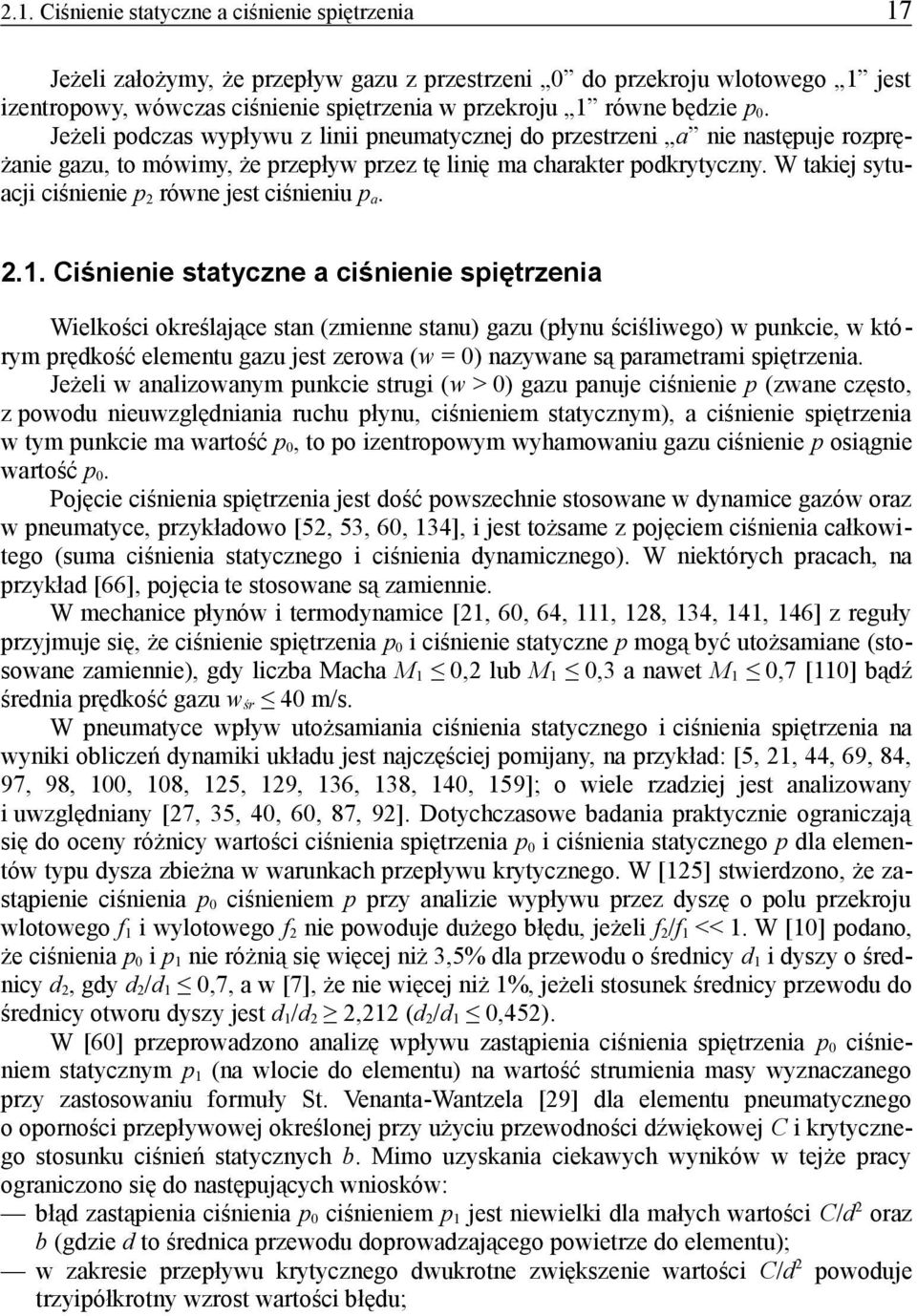 W takiej sytuacji ciśnienie p 2 równe jest ciśnieniu p a. 2.1.