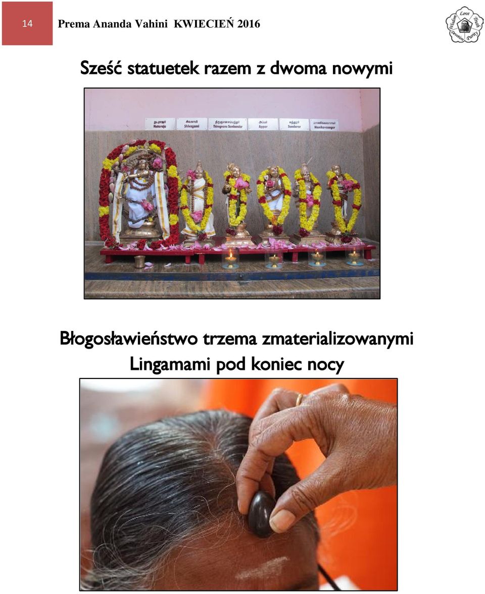nowymi Błogosławieństwo trzema