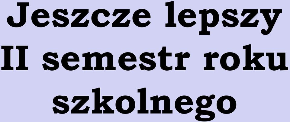 semestr