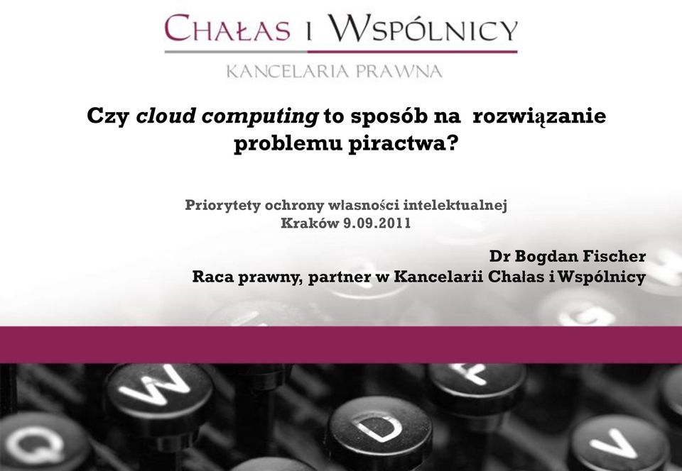 Priorytety ochrony własności intelektualnej