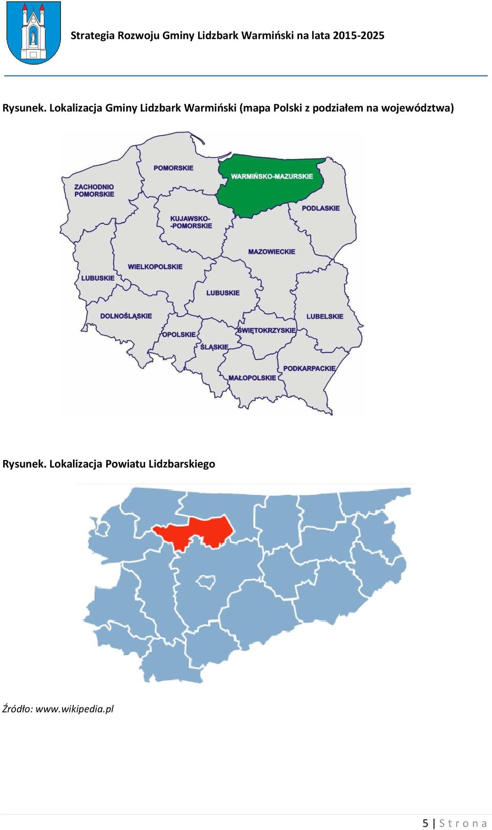 (mapa Polski z podziałem na województwa) 
