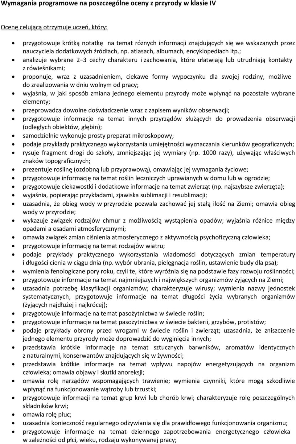 ; analizuje wybrane 2 3 cechy charakteru i zachowania, które ułatwiają lub utrudniają kontakty z rówieśnikami; proponuje, wraz z uzasadnieniem, ciekawe formy wypoczynku dla swojej rodziny, możliwe do