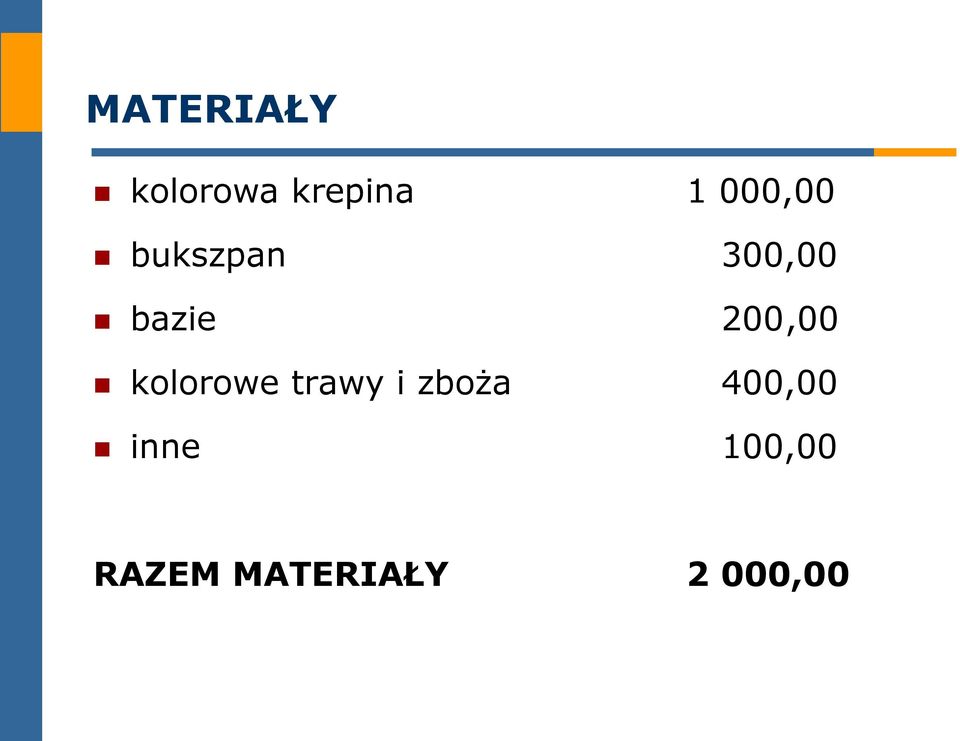 200,00 kolorowe trawy i zboża