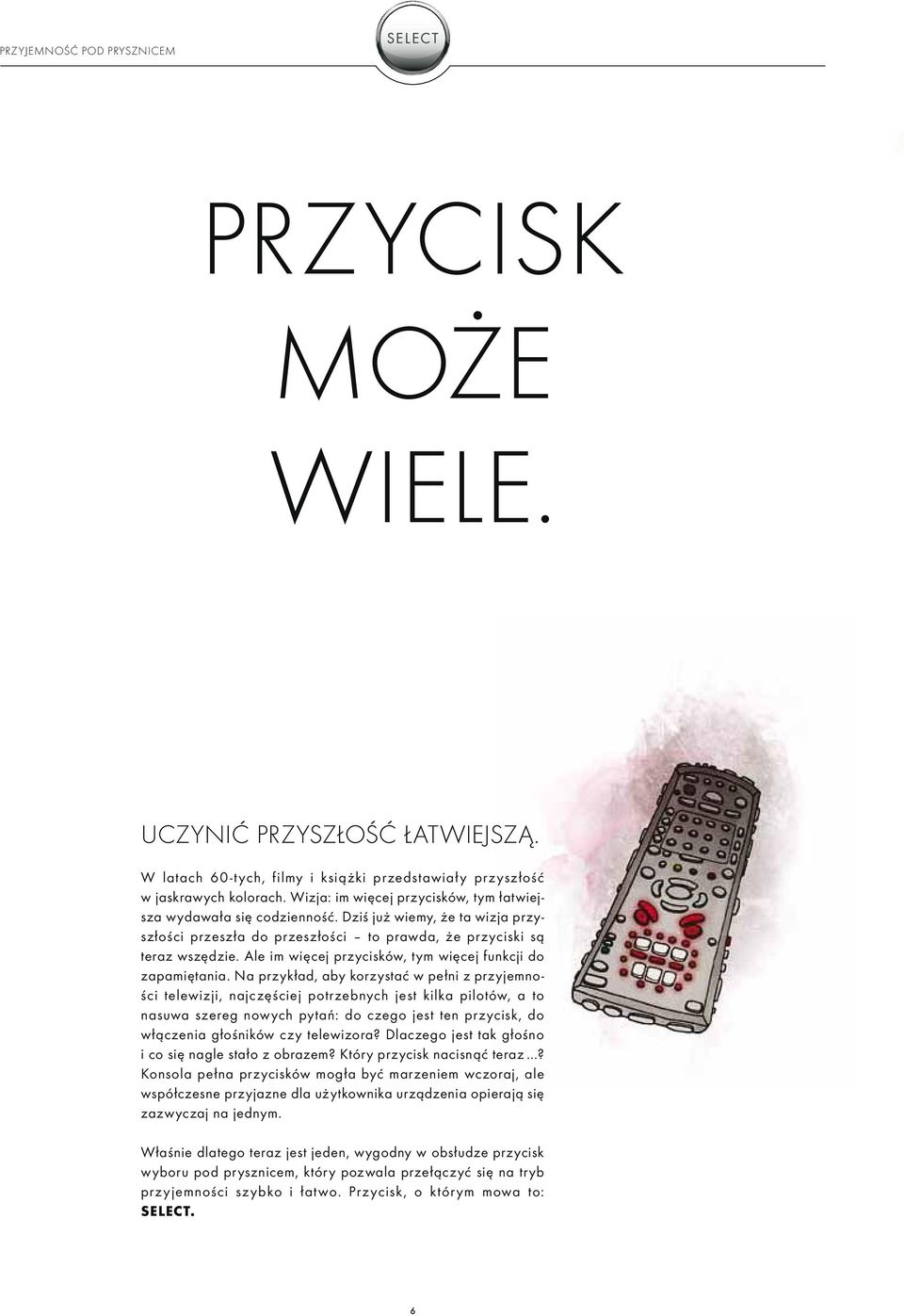 Ale im więcej przycisków, tym więcej funkcji do zapamiętania.