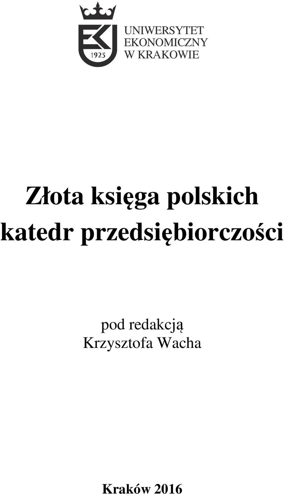 katedr przedsiębiorczości pod