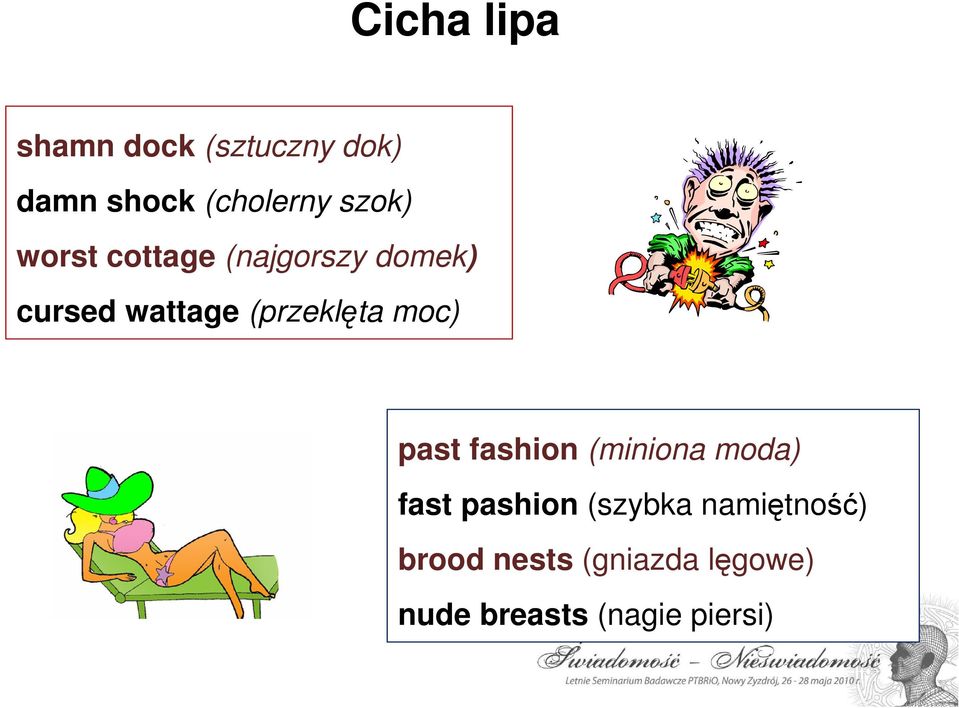 (przeklęta moc) past fashion (miniona moda) fast pashion