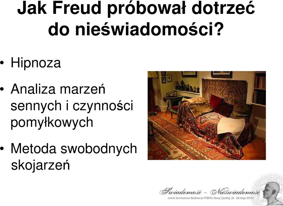 Hipnoza Analiza marzeń sennych