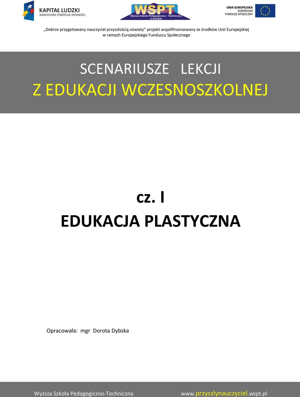 cz. I EDUKACJA