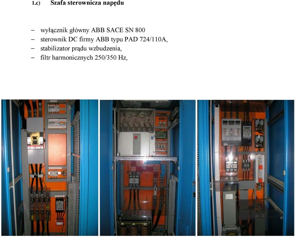 ABB typu PAD 724/110A, stabilizator prądu