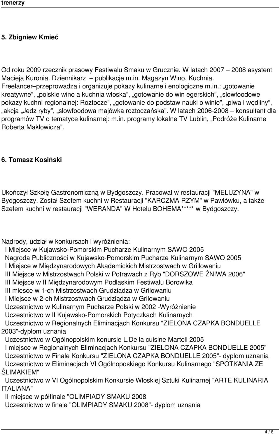 rne i enologiczne m.in.